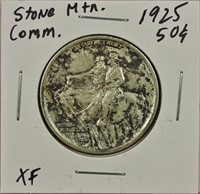 1925 Stone Mountain Commem. Half Dollar XF