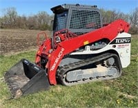 2023 Takeuchi TL12V2 Skid Steer Only 170 Hrs