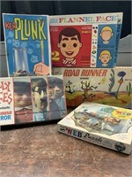 5 EARLY BOARD GAMES AND PUZZLES