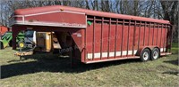 1997 Pro Stock Cattleman Livestock Trailer 20ft