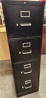 11 - 4-DRAWER FILE CABINET W/ CONTENTS