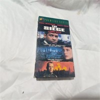 The Seige featuring Denzel Washington VHS Tape