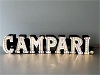 Campari Lighted Sign (No Ship)