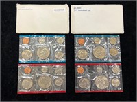 1975 & 1977 US Mint Uncirculated Coin Sets
