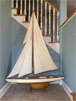 Wooden Sailboat Made in NC
