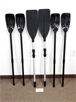 3 Pairs of Plastic Oars (No Ship)