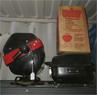 Weber Smoker And 2 Grills