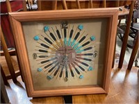 14 x 14 clock