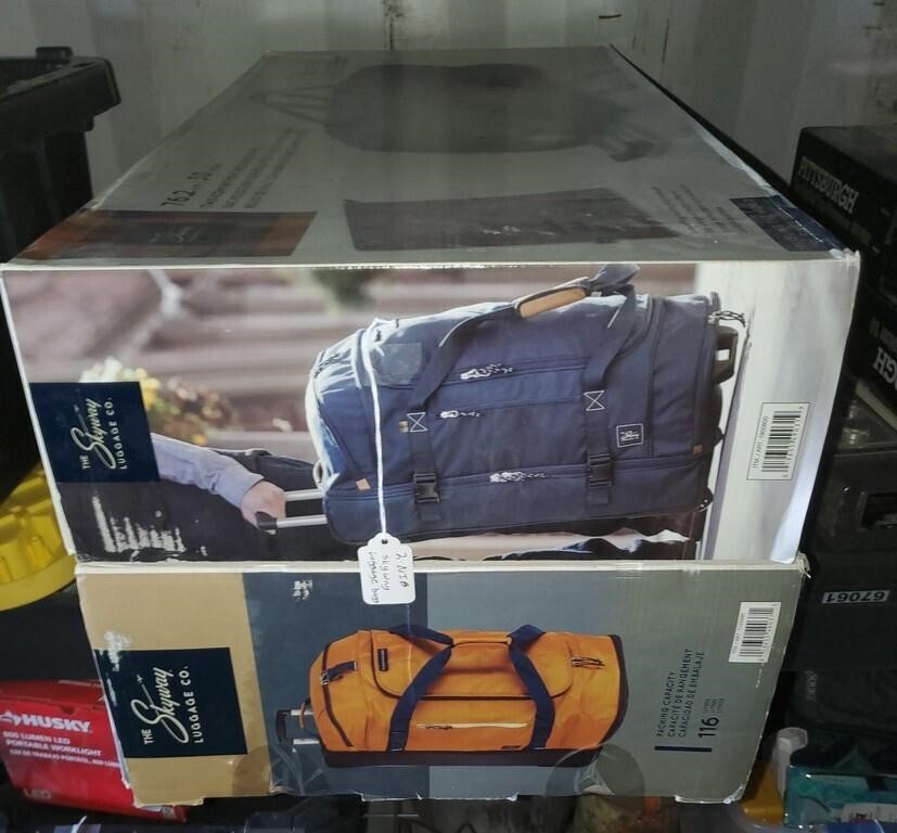 (2) NIB Skyway Luggage Bags