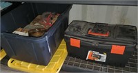 Black And Decker Tool Box With Contents& More