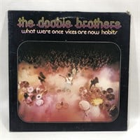 Vinyl Record Doobie Brothers Vices/Habits w/Poster