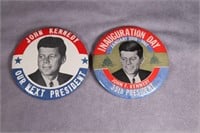 Original Large John Kennedy Buttons 1960-61