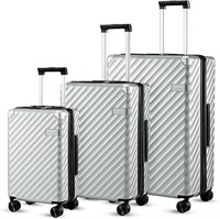 LUGGEX Hard Shell Luggage Sets 3Pcs - 20" 24" 28"