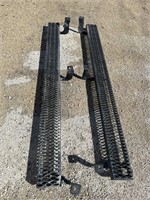 Pair of running boards for a GM 2500 pickup