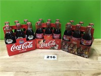 Coca-Cola Classic Collectible Glass Bottles