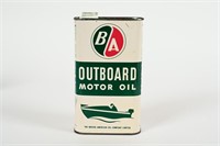 B-A OUTBOARD MOTOR OIL IMP QT CAN