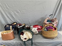 Lot of Yarn & Sewing Supplies