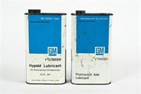 2 GM AXLE LUBRICANT & HYPOID LUBRICANT CANS