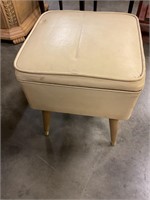 Vintage storage stool