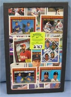 Collection of vintage all star rookie baseball car