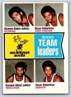 1970s Topps Basketball Abdul Jabber Lot of 2