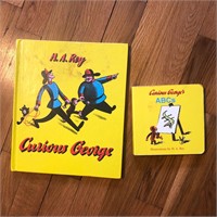 (2) Curious George Childrens Books