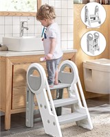 Adjustable Kids 3-2 Step Toilet Training Stool