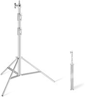Stainless Steel Light Stand  9.2 Ft Tripod