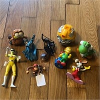 Lot of Mixed Action Figures & Toys