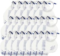 2000 mL Urine Bags  20 Pack with 48 Tube