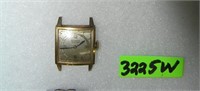Gruen gold plated very thin men's wrist watch