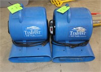 (2) Tempest Portable Blowers