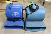 (1) Tempest, (1) Dri-Eaz Portable Blowers