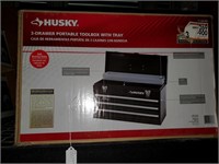 NIB Husky 3 Drawer Toolbox