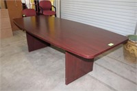 Conference Table, 2-Pedestal, Approx. 8' x 42"