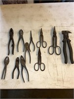 Pliers and Tin cutters