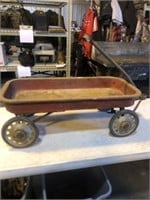 Vintage red wagon