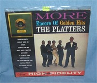 The Platters vintage 33 rpm record album