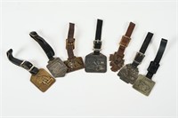 COLLECTION OF ASSORTED ADVERTISING WATCH FOBS