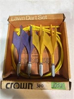 Crown lawn Dart Set Brand New