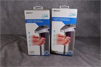 Stainless Steel Sensor Soap Dispenser x 2