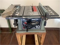 Delta 10" Table Saw & Stand - Working