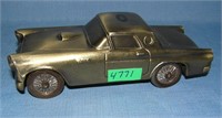 Ford Thunderbird 1955 all cast metal car bank