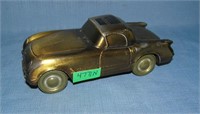 1953 Chevy Corvette all cast metal car bank