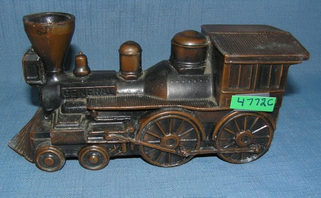 The General steam locomotive all cast metal train