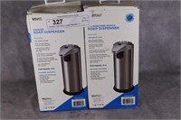 Stainless Steel Sensor Soap Dispenser x 2