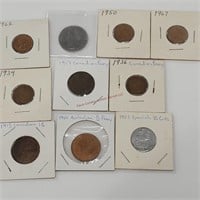 10- Old Foreign Coins