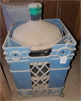 Mail Box And Crate With Water Bottle
