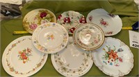 Assortment of decorative plates.  See pictures.