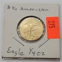 2008 American Eagle 1/4oz. Gold Coin
